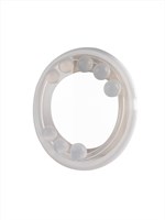 Эрекционное кольцо со стимулирующими шариками сверху и снизу 529340 Эрекционное кольцо со стимулирующими шариками сверху и снизу 529340