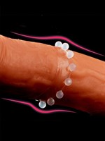 Эрекционное кольцо со стимулирующими шариками сверху и снизу 529340 Эрекционное кольцо со стимулирующими шариками сверху и снизу 529340