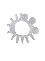 Эластичное эрекционное кольцо с шариками и лучами 529343 Эластичное эрекционное кольцо с шариками и лучами 529343