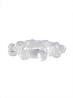 Прозрачное эрекционное кольцо со стимулирующими шариками 529344 Прозрачное эрекционное кольцо со стимулирующими шариками 529344