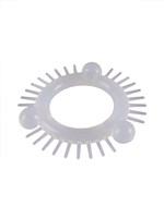 Эластичное эрекционное кольцо с 3 шариками и шипами 529346 Эластичное эрекционное кольцо с 3 шариками и шипами 529346