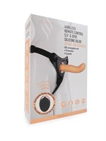 Женский вибрострапон со съемной насадкой и пультом ДУ 529348