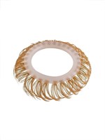 Эрекционное кольцо с бежевыми «ресничками» 529374 Эрекционное кольцо с бежевыми «ресничками» 529374