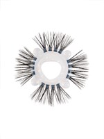 Эластичное эрекционное кольцо с черными «ресничками» 529375 Эластичное эрекционное кольцо с черными «ресничками» 529375