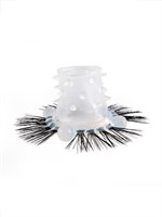 Эластичное эрекционное кольцо с черными «ресничками» 529375 Эластичное эрекционное кольцо с черными «ресничками» 529375