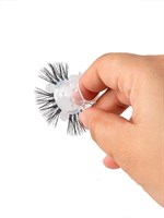 Эластичное эрекционное кольцо с черными «ресничками» 529375 Эластичное эрекционное кольцо с черными «ресничками» 529375