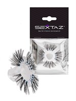 Эластичное эрекционное кольцо с черными «ресничками» 529375 Эластичное эрекционное кольцо с черными «ресничками» 529375