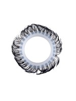 Эластичное эрекционное колечко с черными «ресничками» 529377 Эластичное эрекционное колечко с черными «ресничками» 529377