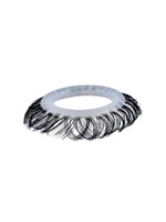 Эластичное эрекционное колечко с черными «ресничками» 529377 Эластичное эрекционное колечко с черными «ресничками» 529377