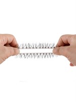 Круглое эрекционное кольцо с длинными «ресничками» 529379