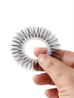 Круглое эрекционное кольцо с длинными «ресничками» 529379