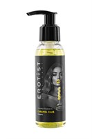 Разогревающее массажное масло Erotist Caramel Club с ароматом ананаса - 100 мл. 529448