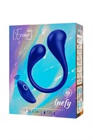 Синий многофункциональный вибратор Inefy с пультом ДУ   529518