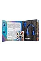 Синий многофункциональный вибратор Inefy с пультом ДУ   529518