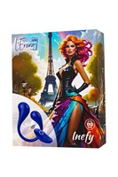Синий многофункциональный вибратор Inefy с пультом ДУ   529518
