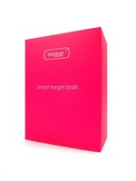 Набор розово-белых вагинальных шариков: двойные и одинарный 529539