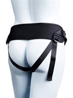 Мужской полый страпон на регулируемых ремнях - 18,5 см. 529541