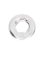 Прозрачное эрекционное кольцо-бублик 529542