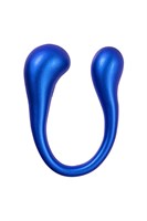 Синий многофункциональный вибратор Etern с пультом ДУ 529546