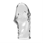 Прозрачная насадка на пенис Booker - 8 см. 529757