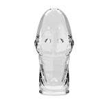 Прозрачная насадка на пенис Booker - 8 см. 529757