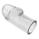 Прозрачная насадка на пенис Huel - 9 см. 529759