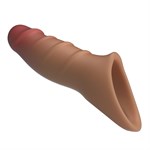 Карамельная удлиняющая насадка на пенис Darnel 529765