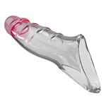 Прозрачная удлиняющая насадка на пенис Darnel 529766