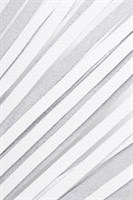 Белая кожаная плеть - 50 см. 529790