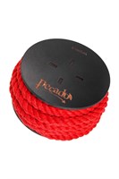 Красная веревка для шибари на катушке - 5 м. 529792