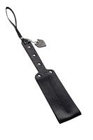 Черный кожаный пэддл - 32 см. 529793