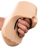 Телесный мастурбатор с вибрацией Double Pounder Vibrating Squeeze Stroker 529830