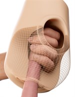 Телесный мастурбатор-вагина Pussy Pounder Squeeze Stroker 529831