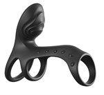 Черная насадка на пенис Ultimate Couples Cage Pro 529832