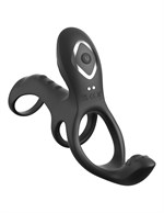 Черная насадка на пенис Ultimate Couples Cage Max 529833