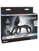 Черная насадка на пенис Ultimate Couples Cage Max 529833