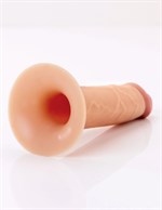 Телесный пустотелый фаллопротез 9’’ Hollow Silicone Strap-On - 24,1 см. 529835