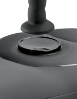 Черное надувное кресло с платформой для фиксации дилдо Body Dock Inflatable Love Seat 529836