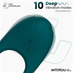 Зеленое интерактивное виброкольцо Ringo 529845