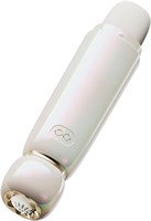 Бежевый вакуумный стимулятор клитора Lia 529849