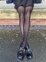 Женственные колготки с леопардовым принтом 529928