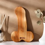 Деревянное блюдо для подачи в форме члена (25 х 16,5 х 1,7 см) 529971