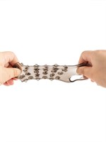 Дымчатая насадка на пенис с выпуклостями - 12 см. 529989