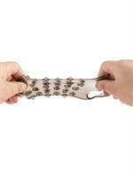 Дымчатая насадка на пенис с выпуклостями - 11 см. 529990