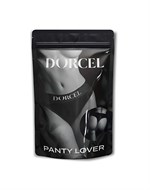 Черные трусики для ношения клиторального стимулятора Panty Lover - size L 530030