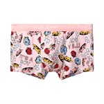 Набор из 3 розовых трусов-боксеров с яркими принтами 530040