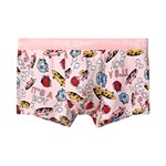 Розовые трусы-боксеры с принтом в виде скейтбордов 530091