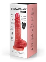 Телесный вибратор-реалистик с имитацией семяизвержения - 26 см. 530100