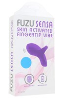 Голубой сенсорный вибромассажёр на палец Fuzu Sensa 530645