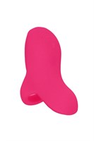 Розовый сенсорный вибромассажёр на палец Fuzu Sensa 530647